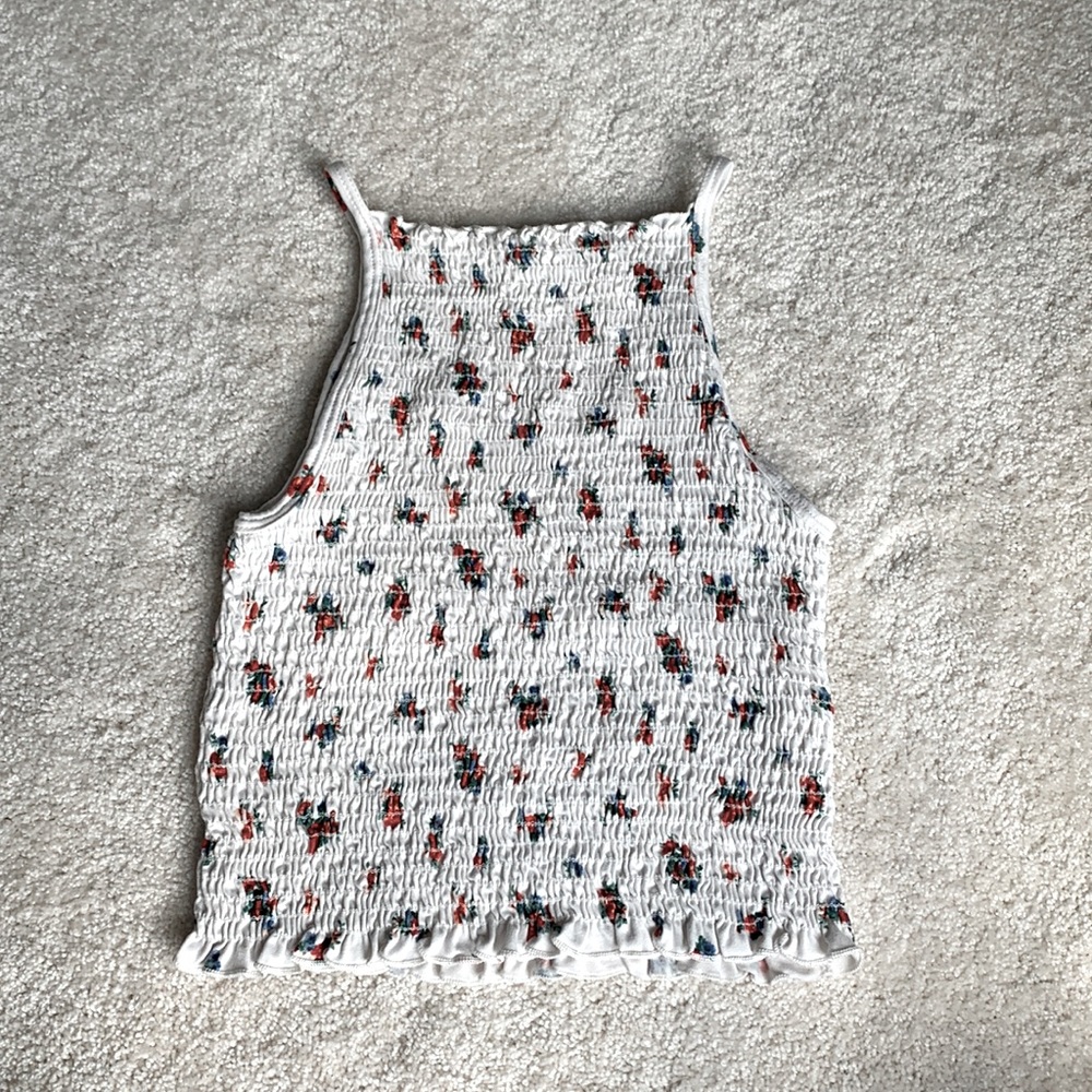 Gaze high neck tank top